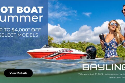 Extended! Bayliner’s Hot Boat Summer Sales Event